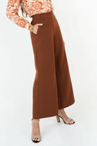 Pantalón Palazo con Pretina Elasticada y Presillas PAN09095CTJCHOXL