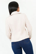 Chaqueta Corta Paño Carnero con Cuello Sport