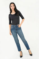 Pantalón Mom Denim Confort