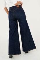 Pantalón Denim Palazo