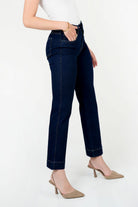 Pantalón Recto Denim Clásico
