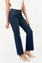 Pantalón Clásico Recto Denim