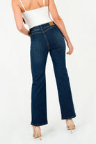 Pantalón Clásico Recto Denim