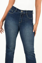 Pantalón Recto Clásico Denim