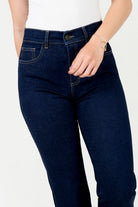 Pantalón Recto Denim Clásico