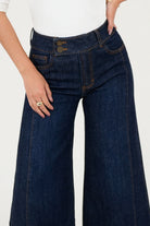 Pantalón Denim Palazo