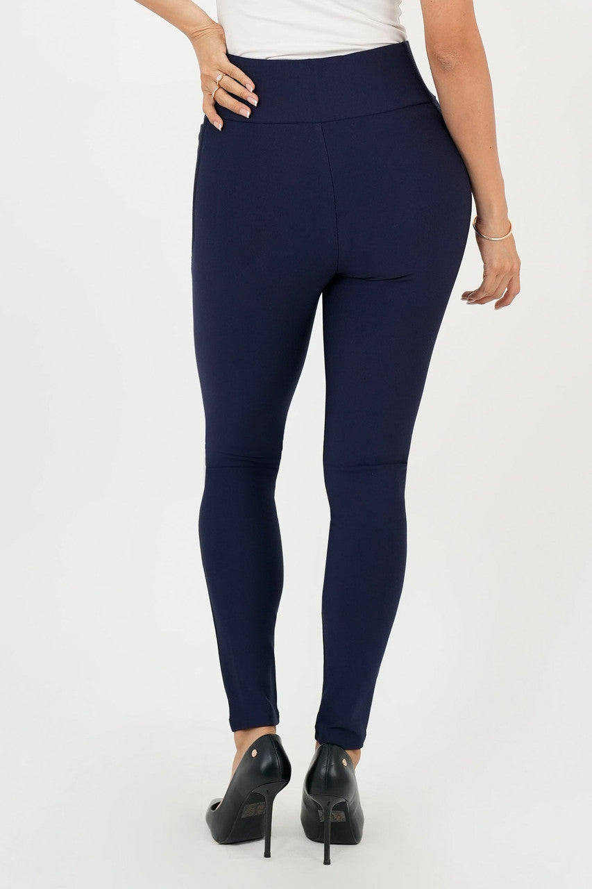 Leggings Bolsillo Lateral Pretina Ancha