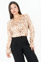 Blusa Manga Larga Estilo Boho