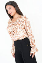 Blusa Manga Larga Estilo Boho