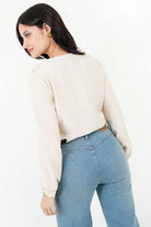 Blusa Manga Larga Estilo Boho