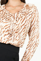 Blusa Manga Larga Estilo Boho