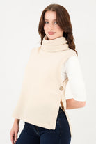Chaleco cuello alto