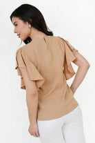 Blusa Seda Pocka Escote V