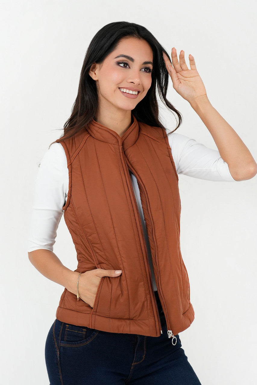 Chaleco acolchonado impermeable