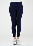 Leggins Tela Loma con Pretina Pentagonal Invertida