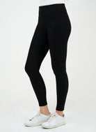 Leggins Tela Loma con Pretina Pentagonal Invertida