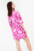 Vestido Seda Bali Escote V