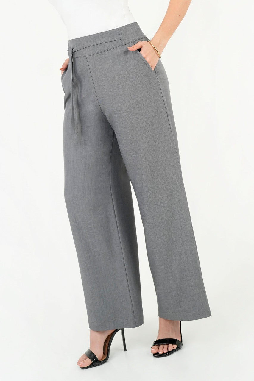 Pantalón Palazo con Lazo en Pretina