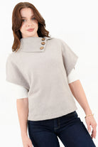 Poncho Cuello alto ancho