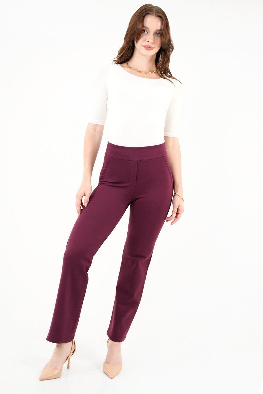 Pantalón moda con bolsillo simulado