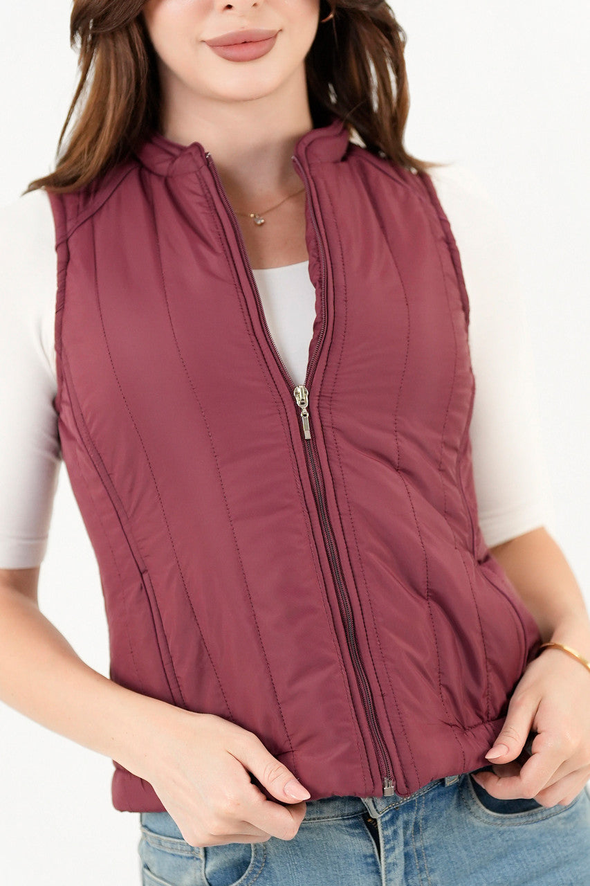 Chaleco acolchonado impermeable