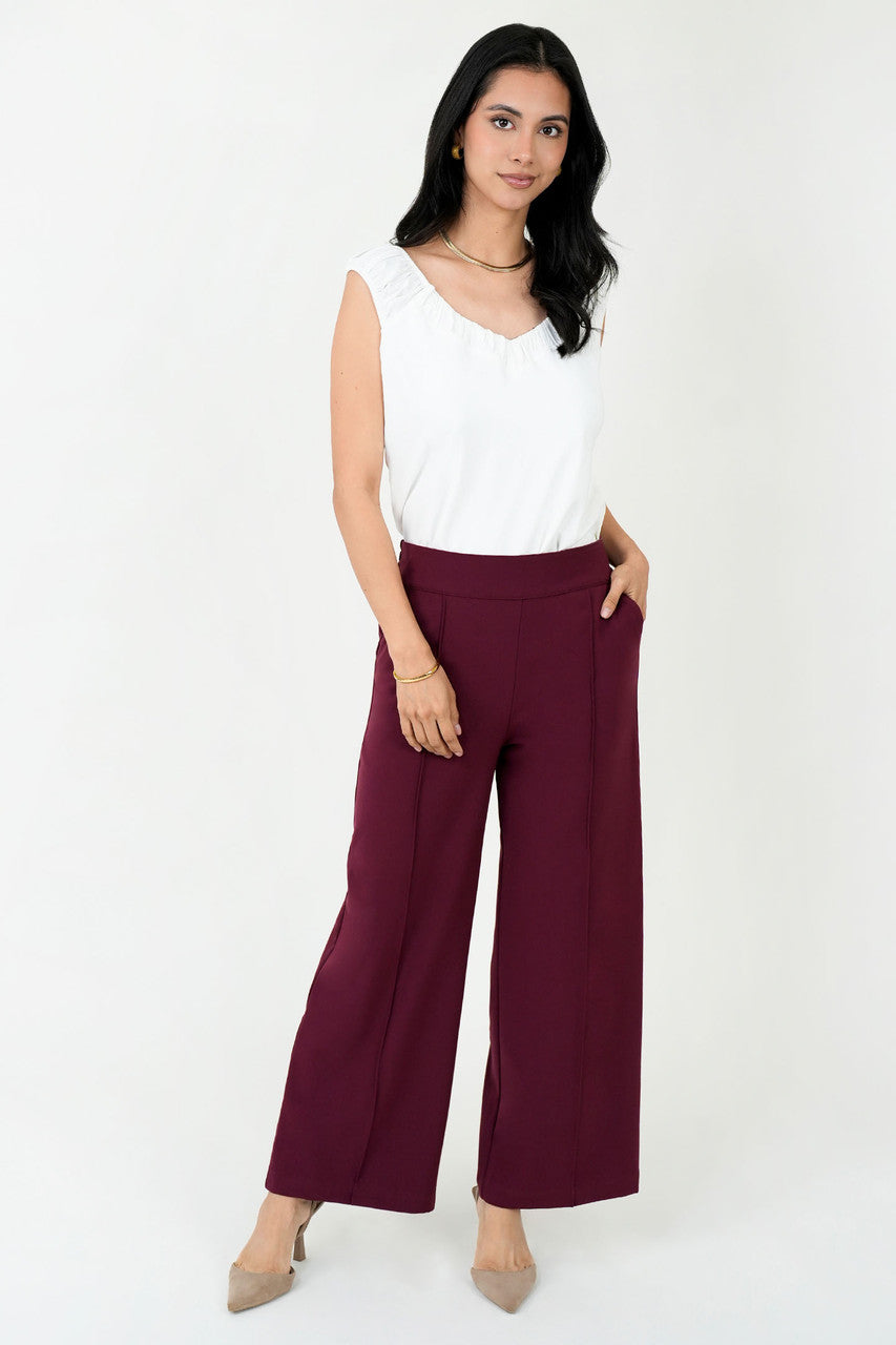 Pantalón Clásico Catania Rosse con Bolsillos