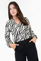 Blusa Manga Larga Gasa Crepe
