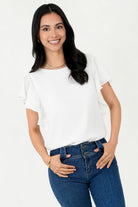 Blusa Gasa Hindú Manga Mariposa Escote Ojal