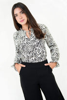 Blusa Manga Larga Bali Estampado
