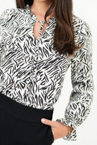 Blusa Manga Larga Bali Estampado