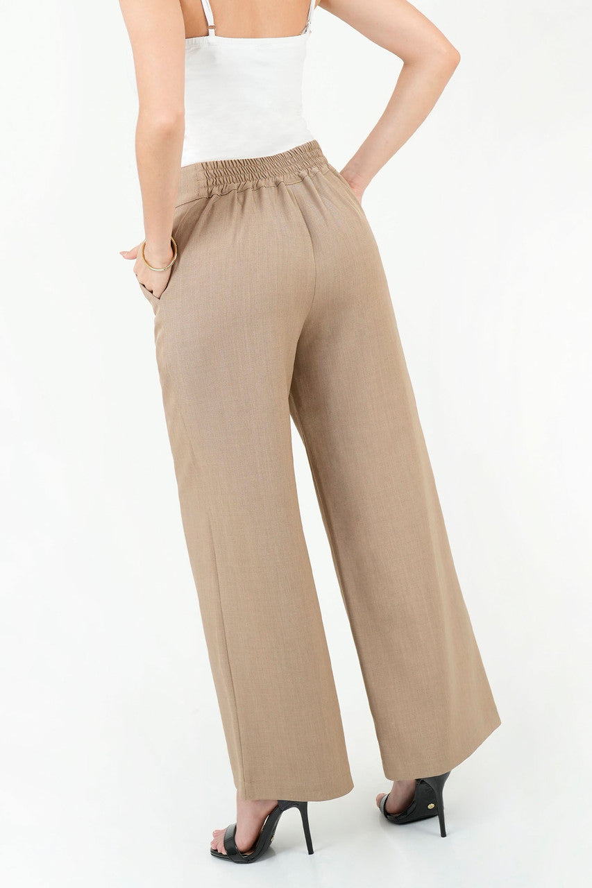 Pantalón Palazo con Lazo en Pretina