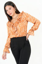 Blusa Manga Larga Estilo Boho
