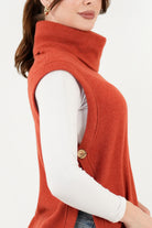 Chaleco cuello alto