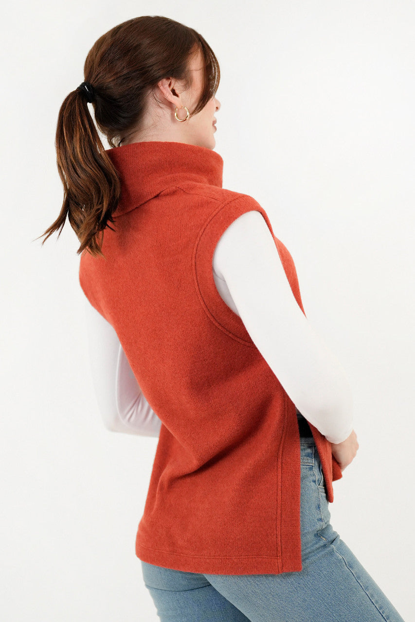 Chaleco cuello alto