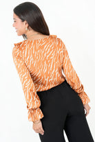 Blusa Manga Larga Estilo Boho