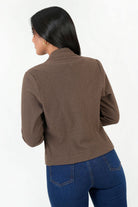 Chaqueta Corta Chompero con Cuello Neru