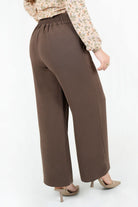 Pantalón palazo en Verona Crepe