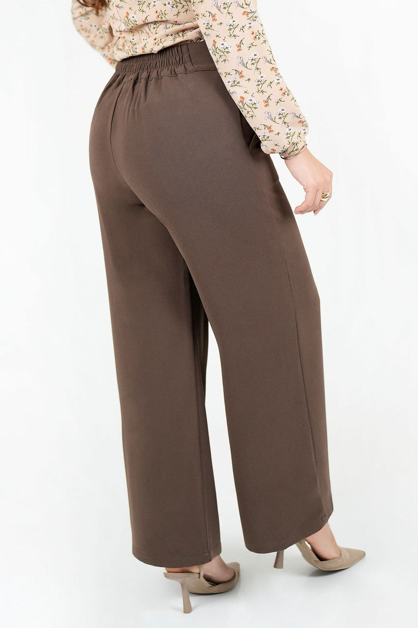 Pantalón palazo en Verona Crepe
