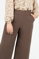 Pantalón palazo en Verona Crepe