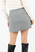 Minifalda Short de Corte Recto