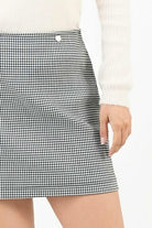 Minifalda Short de Corte Recto