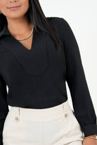 Blusa Vienna Chanel Manga Larga