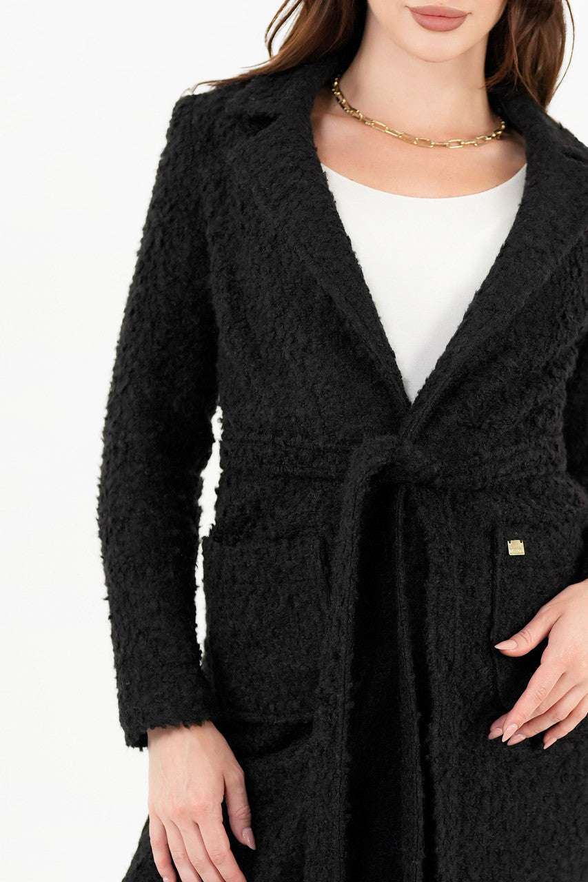 Abrigo oversize manga larga