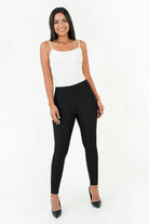 Legging Moda Tela Loma con Detalle en Pretina