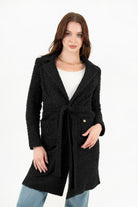 Abrigo oversize manga larga