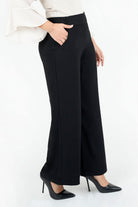 Pantalón palazo en Verona Crepe