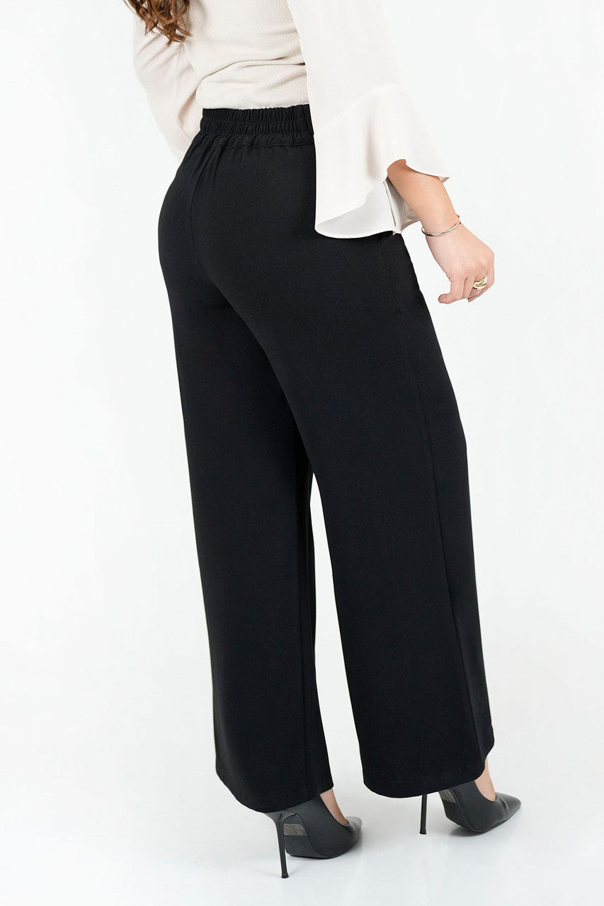 Pantalón palazo en Verona Crepe