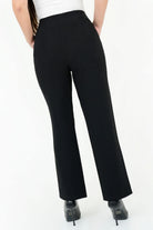 Pantalón Tela Verona con Pinzas y Bolsillos Laterales