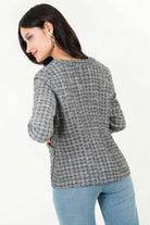 Chaqueta Chanel Bouclé con Cuello Neru Anatómico