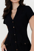 Vestido Corto Camisero Cannes